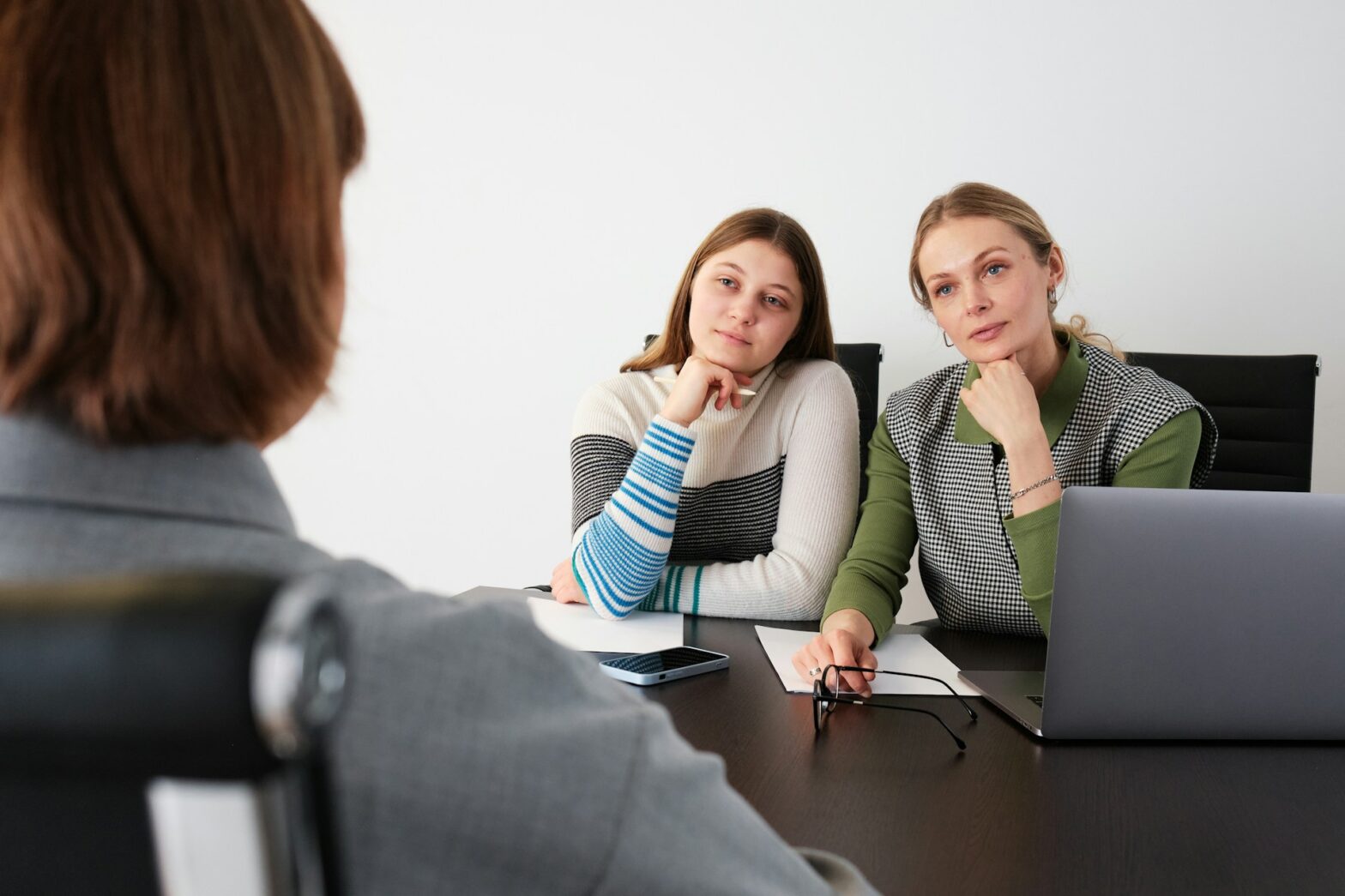 Two women sitting at a table